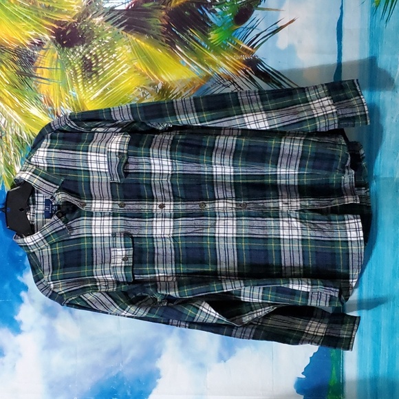 George Other - George men's Flannel Long sleeves Plaid shirt size XL NWT